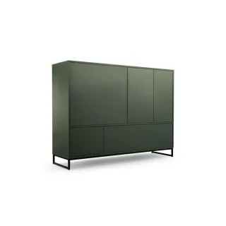 Agmat-Furniture Kommode, Grün, Holzwerkstoff, 160x120x45 cm, Wohnzimmer, Kommoden & Sideboards, Kommoden