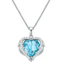 Rafaela Donata Silberkette Herz silber, aus Sterling Silber