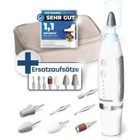 Grundig Maniküre-Pediküre-Set Maniküre Set elektrisch Pediküre + 17 tlg Zubehör + Ersatzaufsätze