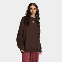 adidas Originals Sweatshirt ESS CREW FL OS mit sportlichem Stil, aus Baumwolle