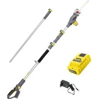 Fanztool Akku-Kettensäge Akku Hochentaster Säbelsäge Teleskop mit Akku Blade-Tec, Packung
