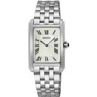Seiko Quarzuhr SWR083P1, Armbanduhr, Damenuhr, Edelstahlarmband