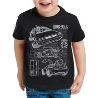 style3 T-Shirt Delorean DMC-12 zurück in die zukunft back to the future marty mcfly