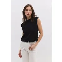 No Matter What Blusentop Bluse mit Rundhalsausschnitt und Spitze
