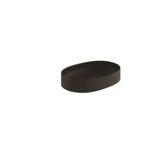 KLUDI-RESA O Waschtisch 60 x 40 H14 cm Oval Mattschwarz 58CW2039