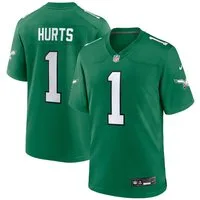 Nike Footballtrikot Nike Trikot Philadelphia Eagles NFL Throwback Jersey Hurts 1