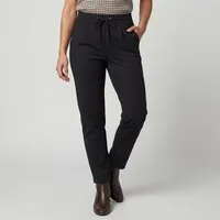 OriginalYou Chinohose Schlupfhose Damen Stretchhose Freizeithose Business Style auch in großen Größen erhältlich, mit Kordelzug
