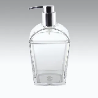 Koh-i-Noor Wandseifenspender Polykarbonat für Tubina, Fusion und Reka, K657, Transparent K657