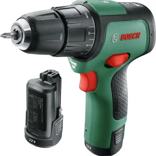 Bosch Akku-Zweigang-Schlagbohrschrauber EasyImpact 12: 2x Akkupack (2,0 Ah), Ladegerät - 06039B6105