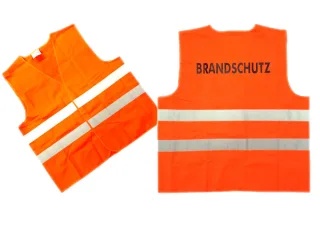 Brandschutz-Warnweste nach EN ISO 20471