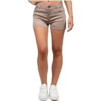 Cipo & Baxx Shorts Damen Regular Fit Kurze Hose Mid Waist BA-WK195 Vielfältig und Stilvoll