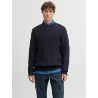 Jack & Jones Strickpullover JPRBLUSEAN KNIT CABLE CREW NECK SN