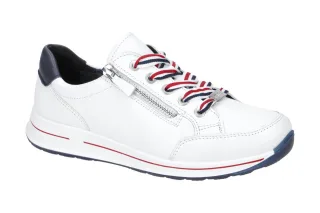 ara 12-24801 08 OSAKA 2.0 Damen Halbschuhe wei?/blau Bambusfutter & High Soft...