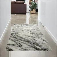 Carpetia Designteppich Modernes Glanzfaser-Design, rechteckig, Höhe: 12 mm, pflegeleicht, strapazierfähig, mit Glanzfasern