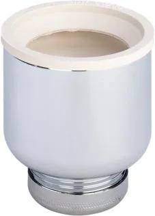 Viega Urinalglocke 3227.132, in 50x32mm Messing verchromt 108878