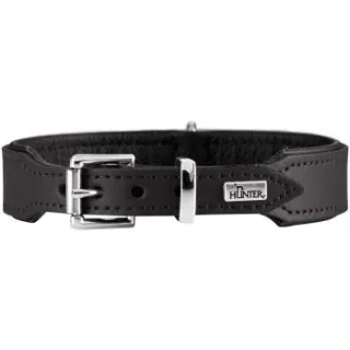 Hunter Hundehalsband basic schwarz XS-S
