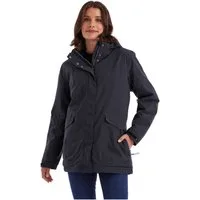 Killtec Funktionsjacke Damen Jacke Wasserdichte, atmungsaktive Damenjacke mit abnehmbarer Kapuze