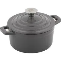 CS Koch-Systeme Kochtopf XANTEN, Durchmesser: 14 cm, Gusseisen, Gusseisen (1-tlg), Gusseisen aus DISA-Verfahren mit PronamelPlus Emaille