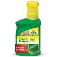 Neudorff Kräuterdünger Bio - Azet KräuterDünger 250ml für 50L Gießwasser, 100 % organisch und vegan - Bio Dünger für schnelles Wachstum und schmackhafte, aromatische Kräuter, mit praktischem Dosierbecher