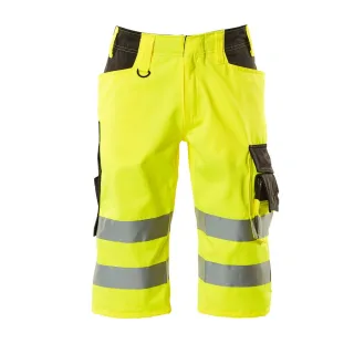 MASCOT Luton Shorts, lang SAFE SUPREME Hi-vis Gelb / Dunkelanthrazit 47 - 15549-860-1718-C47