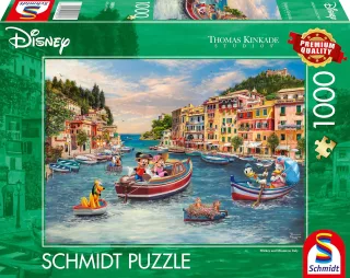 Schmidt Puzzle 58053 - Paradies am Kilimandscharo [500 Teile]
