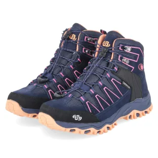 Brütting Sneaker MOUNT PINOS HIGH KIDS - Gr. 30 - Blau - Leder & Textil