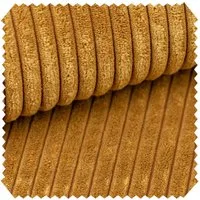 novely® Stoff PORTO - Polsterstoff in Breitcord-Optik - Ultraweicher Möbelstoff, Samtige Haptik, Reißfest, Fusselfrei, Robust, Meterware, 1lfm