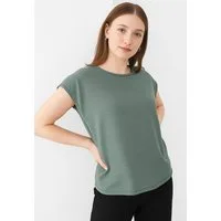 ONLY Kurzarmshirt ONLCLAUDIA S/S GLITTER STRIPE TOP JRS