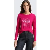 TOM TAILOR Langarmshirt T-Shirt Langarmshirt mit Print