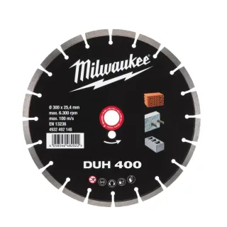 Milwaukee Diamanttrennscheibe DUH 300 mm für harte Materialien - 4932493331