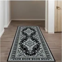 OTTO home Läufer Oriental, Made in Belgium, rechteckig, Höhe: 7 mm, Läufer, Brücke, Kurzflor, Orient-Optik, mit Bordüre, gewebt