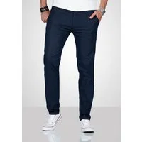 Alessandro Salvarini Chinohose Herren Hose kariert – Regular Fit Baumwollhose Karierte Chino Hose mit Stretchkomfort