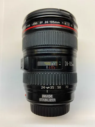 Canon 24-105mm 1:4.0 L IS USM [für Canon EF] schwarz