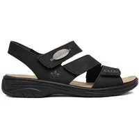 Rieker Rieker Damen-Sandalen Schwarz 64573-00 Sandale