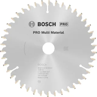 Bosch PRO Kreissägeblatt Multi Material für Handkreissägen - 2608640503