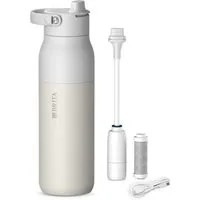 BRITA Trinkflasche BRITA LARQ iQ Digitale Filter Trinkflasche (1000 ml), inkl. Hydration Tracking (App), Aktivkohle Wasserfilter & UV-C