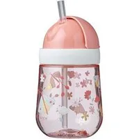 Mepal Kinderbecher Mio Strohhalmbecher 300 ml, 1-tlg., Polypropylen, Silikon, Tritan