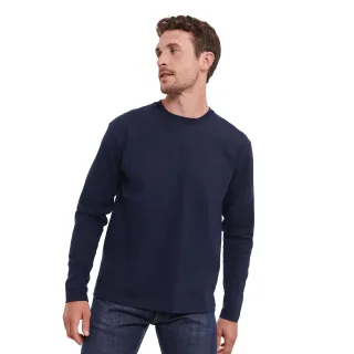 Russell Herren T-Shirt mit langen Ärmeln (French Navy)