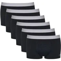 sloggi Hipster Men GO ABC 2.0 (6er Pack) weich, Baumwollmix, elastischer Logobund, Baisc, ohne Eingriff