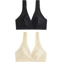 Next Bralette Ultimate Comfort Spitzen-Bustiers im 2er-Pack (2-tlg)