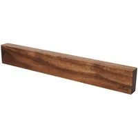 Oleio Wand-Magnet Messer-Leiste Messerhalter aus massivem Akazienholz XL - 50 x 7cm