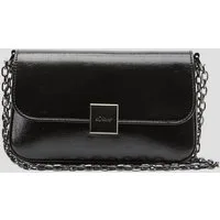 s.Oliver Umhängetasche Tasche, Clutch mit Schulterkette und Logo-Gravur auf der Magnetschließe