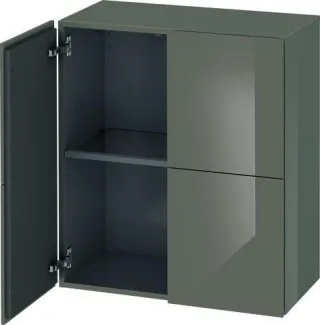 Duravit L-Cube Halbhochschrank Flanell Grau Hochglanz 700x363x800 mm - LC117708989 LC117708989