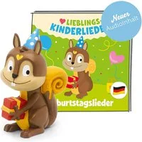 tonies Hörspielfigur Tonie Geburtstags-Eichhörnchen – 22 fröhliche Kinderlieder für unverge