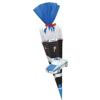 Ursus - Ludwig Bähr Schultüte URSUS Schultüten-Bastelset "Polizei", 6-eckig, 68 cm