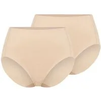 YSABEL MORA Shapingslip (2er Pack) ultraflache Nähte, Form-Effekt, elastisch, weich