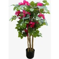 Kunstbaum Bougainvillea 90cm DA Dekobaum Kunstpflanzen künstlicher Baum Drillingsblume, Seidenblumen Roß, Höhe 90 cm