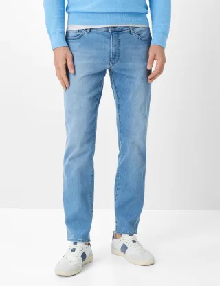 Brax Herren Five-Pocket-Hose Style CHUCK LIGHT BLUE USED, denim hellblau, Gr. 35/30