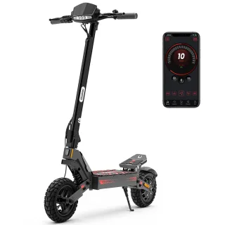 [EU DIRECT] iScooter iF1 Electric Scooter 48V 10Ah 1200W Motor Recommended Top Speed 25KM/H 10-Inch Vacuum Off-Road Tire