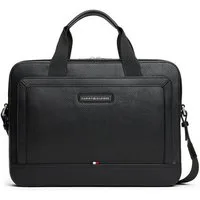 Tommy Hilfiger Laptoptasche TH CENTRAL COMPUTER BAG, Unisex Geschäftstasche, Notebooktasche mit zusätzlichem Tragegriff